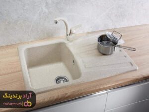 سینک ظرفشویی توکار سرامیکی