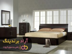 قیمت سرویس خواب دو نفره چوبی تهران