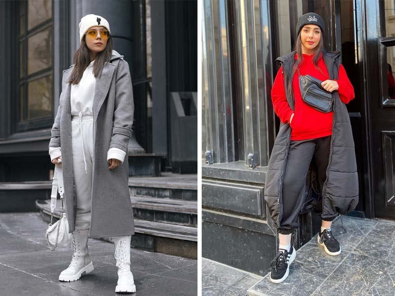 استفاده از پافر در استایل پاییزی زنانه